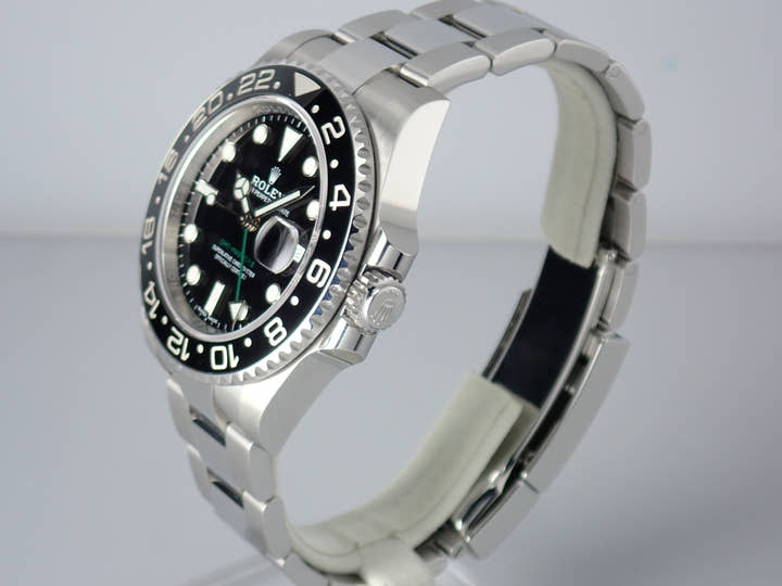 ロレックス GMTマスターII Ref.116710LN ブラック文字盤 美品 gmt-master-145 オイスターブレスレット