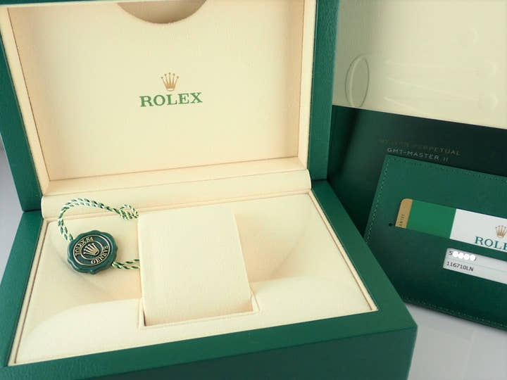 ロレックス GMTマスターII Ref.116710LN ブラック文字盤 美品 gmt-master-145 オイスターブレスレット