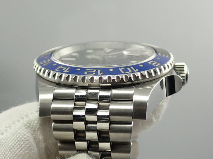 Rolex GMT-Master II Ref. 126710BLNR Stainless Steel Black Dial Oyster Bracelet