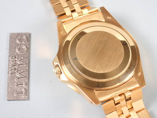 ロレックス GMTマスター Ref.16758 ブラウン文字盤 中古 gmt-master-16 ジュビリーブレスレット