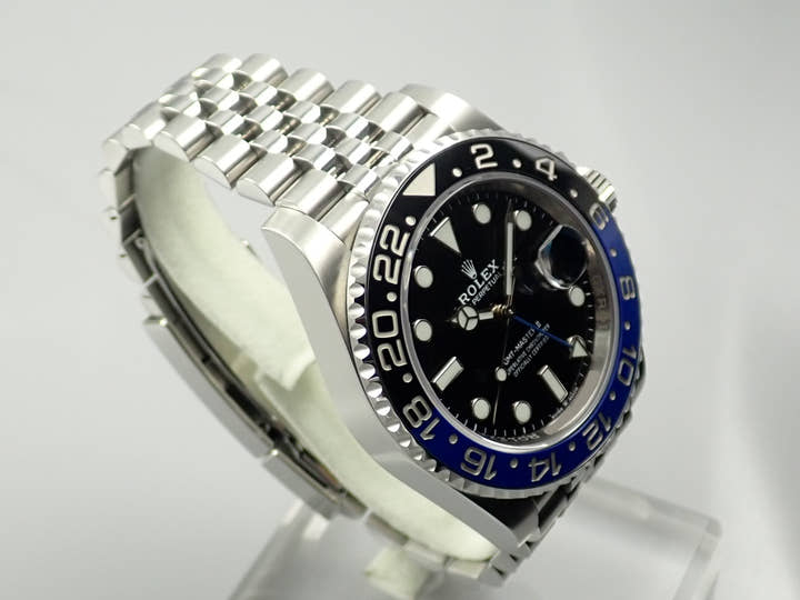 Rolex GMT-Master II Ref. 126710BLNR Stainless Steel Black Dial Oyster Bracelet