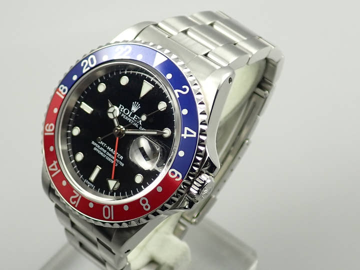 ロレックス GMTマスター Ref.16700 ステンレススチール ブラック文字盤 オイスターブレスレット