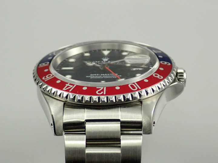 ロレックス GMTマスター Ref.16700 ステンレススチール ブラック文字盤 オイスターブレスレット