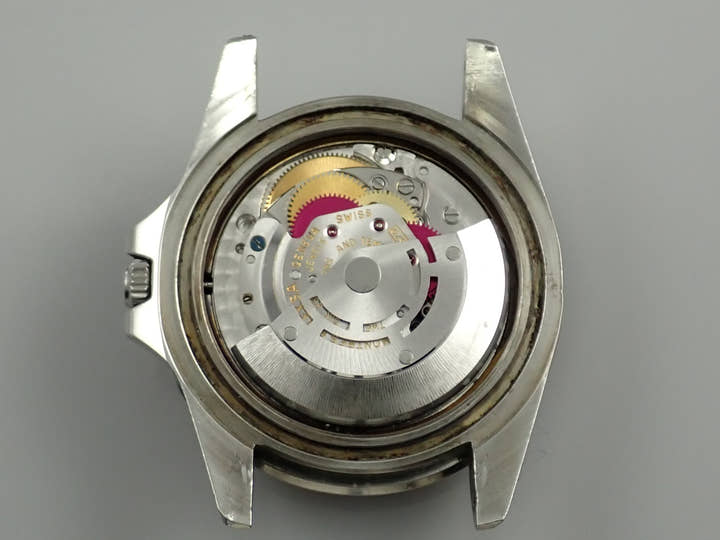 ロレックス GMTマスター Ref.1675 ステンレススチール ブラック文字盤 ジュビリーブレスレット 中古 9PUKCYMF