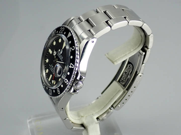 Rolex GMT Master Ref. 1675 Black Dial, Pre-owned, gmt-master-176, Oyster Bracelet
