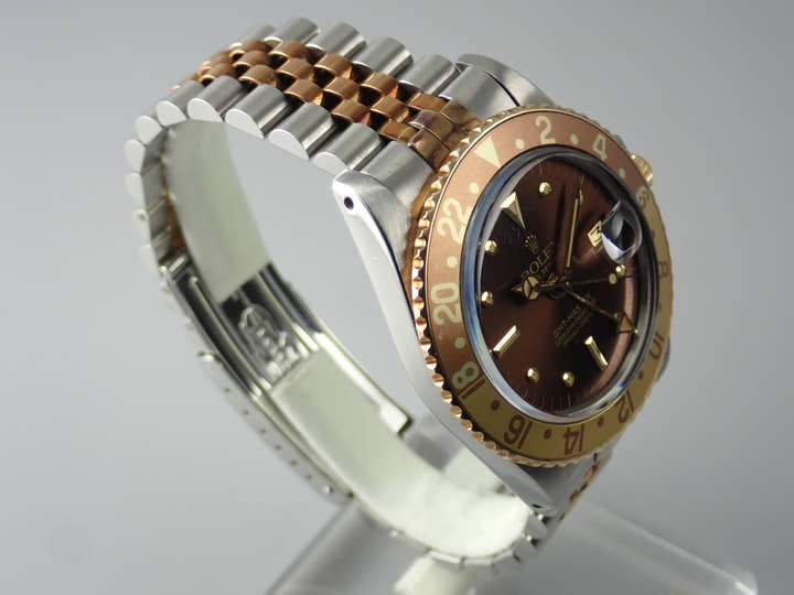 ロレックス GMTマスター Ref.1675/3 ブラウン文字盤 中古 gmt-master-179 ジュビリーブレスレット
