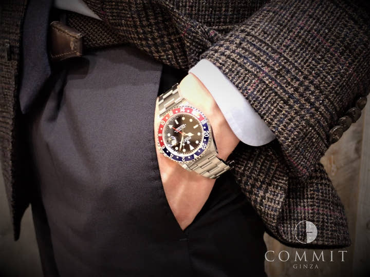 ロレックス GMTマスター Ref.16700 ステンレススチール ブラック文字盤 オイスターブレスレット