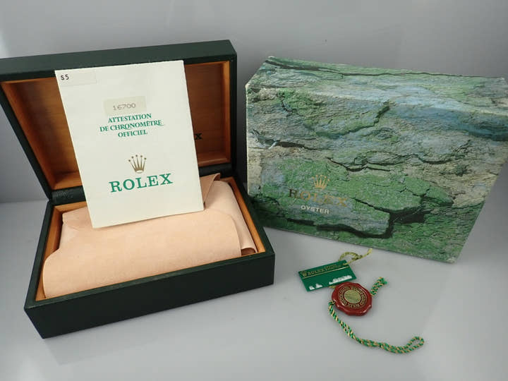 ロレックス GMTマスター Ref.16700 ステンレススチール ブラック文字盤 オイスターブレスレット