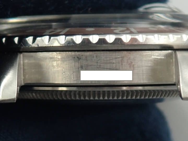 ロレックス GMTマスター Ref.1675 ステンレススチール ブラック文字盤 オイスターブレスレット