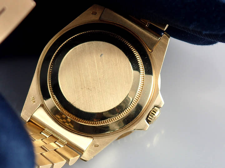 ロレックス GMTマスター Ref.16758 ブラック文字盤 中古 gmt-master-183 ジュビリーブレスレット