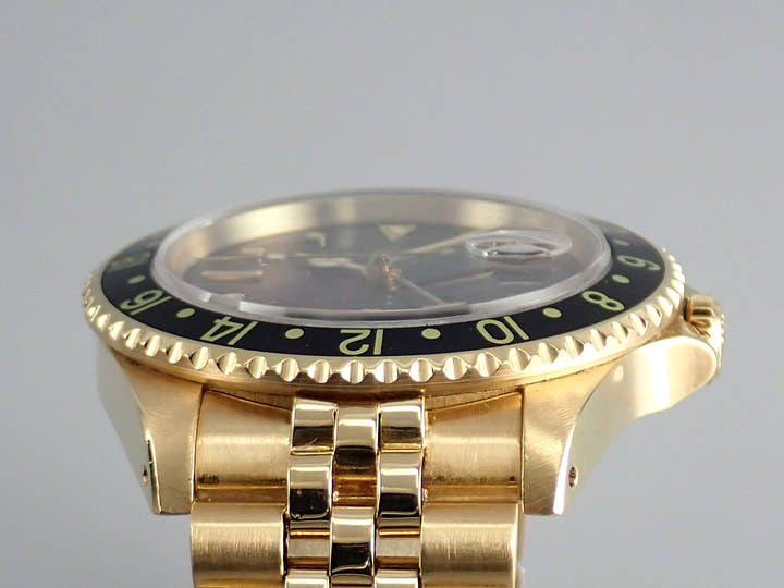 ロレックス GMTマスター Ref.16758 ブラック文字盤 中古 gmt-master-183 ジュビリーブレスレット