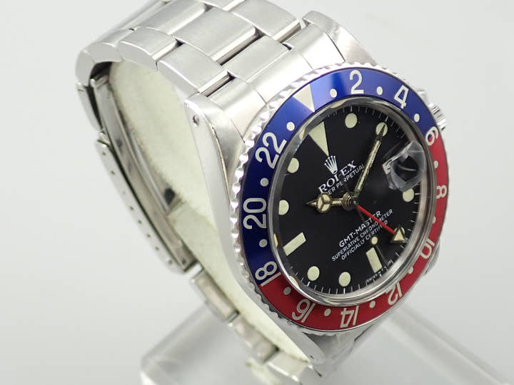 ロレックス GMTマスター Ref.16750 ステンレススチール ブラック文字盤 中古 US8C6HRC
