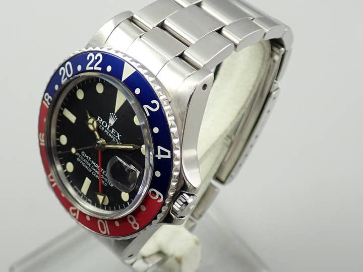 ロレックス GMTマスター Ref.16750 ステンレススチール ブラック文字盤 中古 US8C6HRC