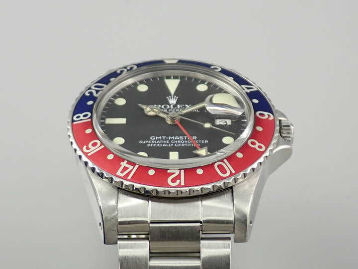 ロレックス GMTマスター Ref.16750 ステンレススチール ブラック文字盤 中古 US8C6HRC