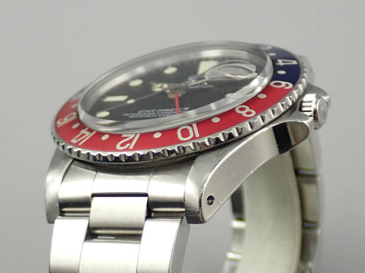 ロレックス GMTマスター Ref.16750 ステンレススチール ブラック文字盤 中古 US8C6HRC