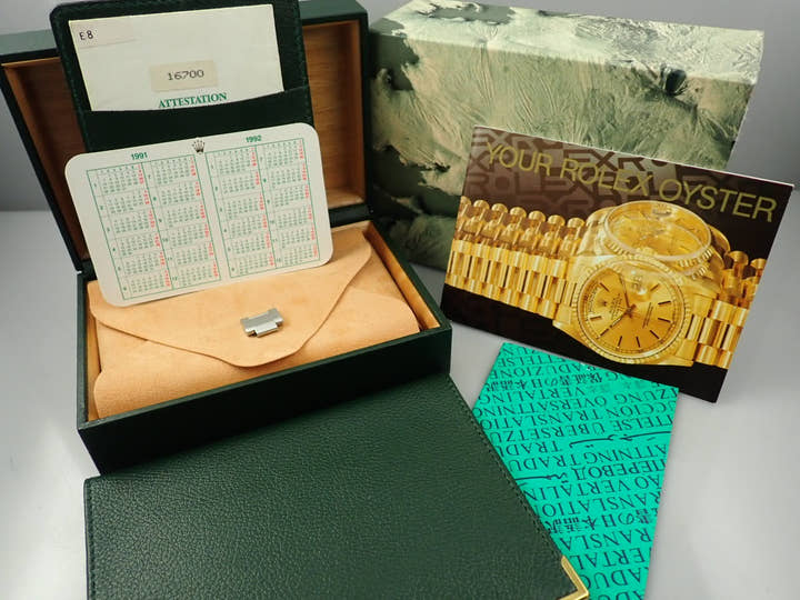 ロレックス GMTマスター Ref.16700 ステンレススチール ブラック文字盤 オイスターブレスレット