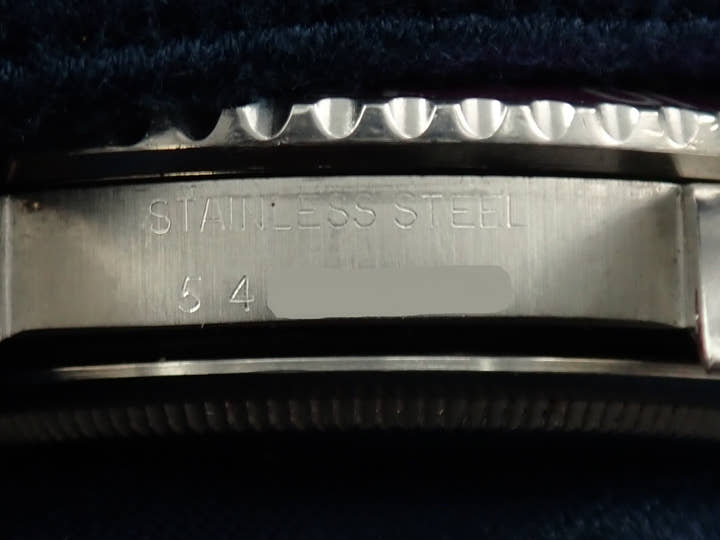 ロレックス GMTマスター Ref.1675 ステンレススチール ブラック文字盤 オイスターブレスレット