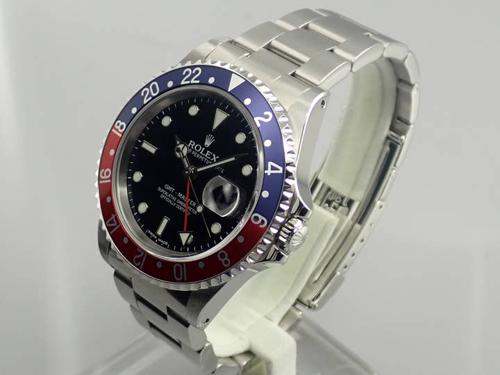 ロレックス GMTマスター Ref.16700 ステンレススチール ブラック文字盤 オイスターブレスレット