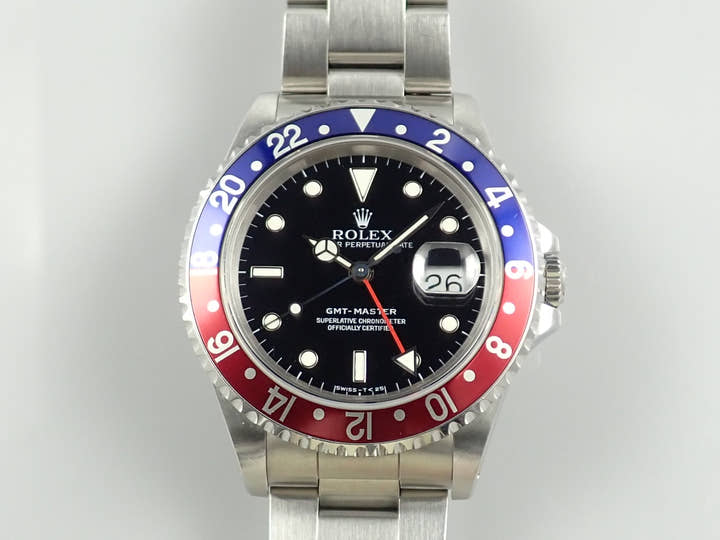ロレックス GMTマスター Ref.16700 ステンレススチール ブラック文字盤 オイスターブレスレット