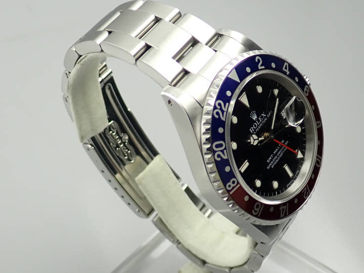 ロレックス GMTマスター Ref.16700 ステンレススチール ブラック文字盤 オイスターブレスレット