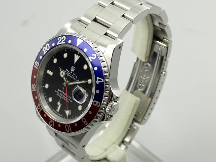 ロレックス GMTマスター Ref.16700 ステンレススチール ブラック文字盤 オイスターブレスレット