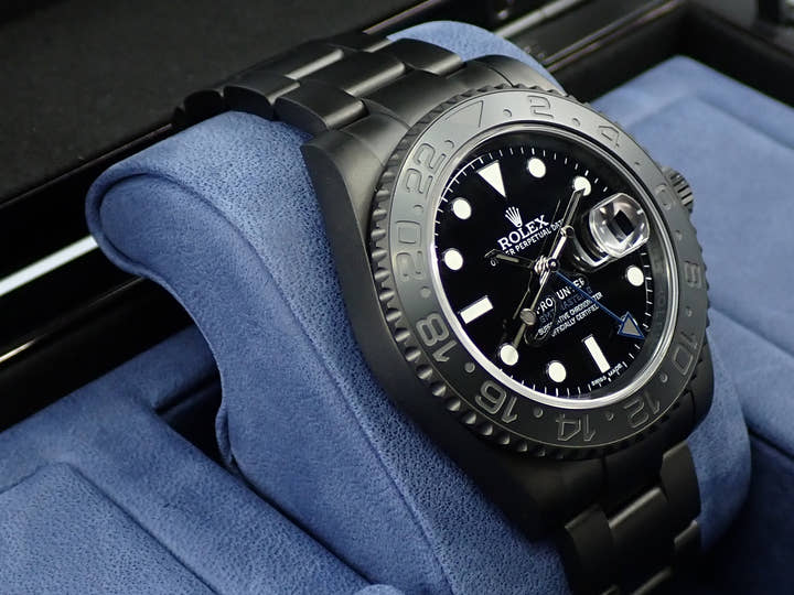 プロハンター × デンハム GMTマスターII Ref.116710LN ステンレススチール ブラック文字盤 未使用 WUTYH7KK