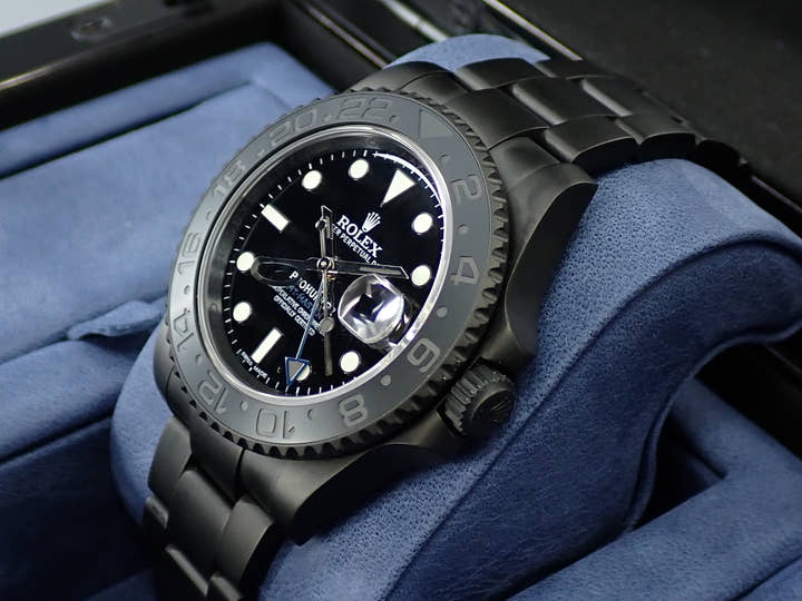 プロハンター × デンハム GMTマスターII Ref.116710LN ステンレススチール ブラック文字盤 未使用 WUTYH7KK