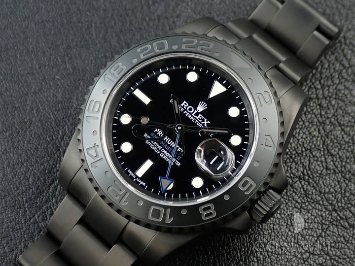 プロハンター × デンハム GMTマスターII Ref.116710LN ステンレススチール ブラック文字盤 未使用 WUTYH7KK