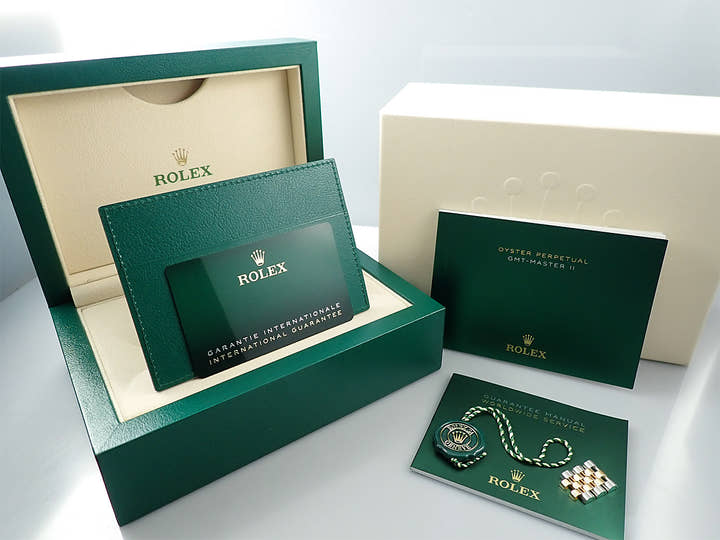 ロレックス GMTマスターII Ref.126713GRNR ステンレススチール/イエローゴールド ブラック文字盤 ジュビリーブレスレット