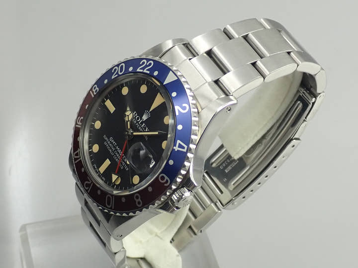 ロレックス GMTマスター Ref.16750 ステンレススチール ブラック文字盤 中古 KPY18421