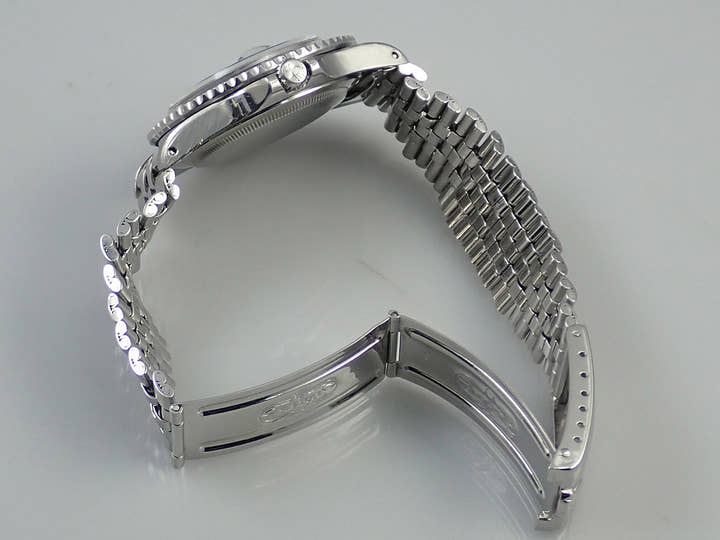 ロレックス GMTマスター Ref.1675 ステンレススチール ブラック文字盤 ジュビリーブレスレット 中古 PZJJC549