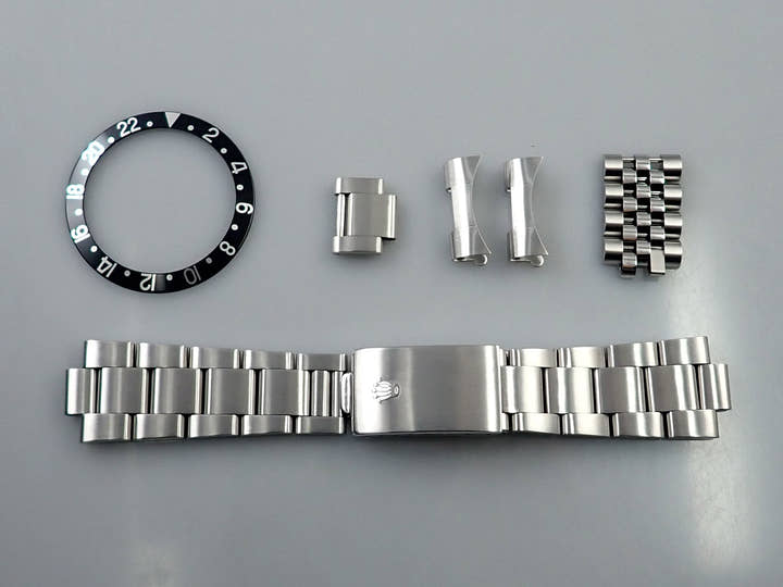 ロレックス GMTマスター Ref.16750 ステンレススチール ブラック文字盤 ジュビリーブレスレット 中古 RC0X4RS0