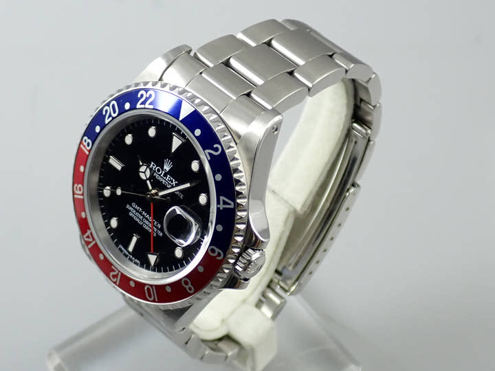 ロレックス GMTマスター Ref.16700 ステンレススチール ブラック文字盤 オイスターブレスレット