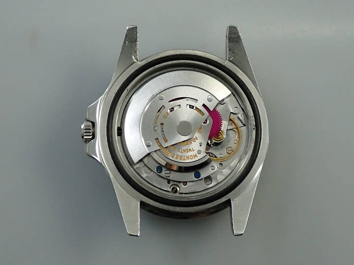 ロレックス GMTマスター Ref.1675 ステンレススチール ブラック文字盤 ジュビリーブレスレット 中古 84S6HF38