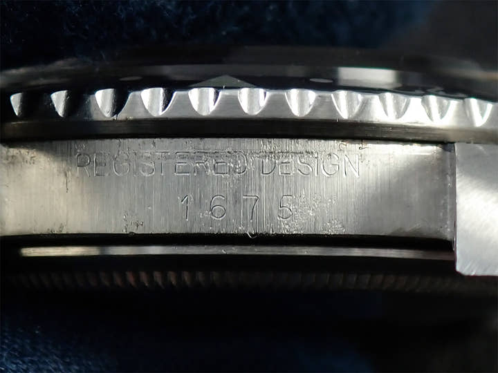 ロレックス GMTマスター Ref.1675 ステンレススチール ブラック文字盤 オイスターブレスレット