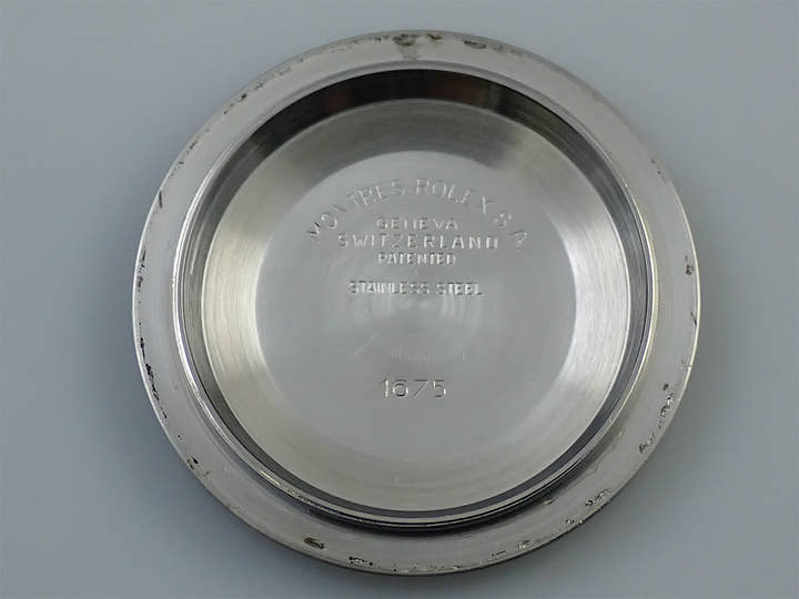 ロレックス GMTマスター Ref.1675 ステンレススチール ブラック文字盤 オイスターブレスレット