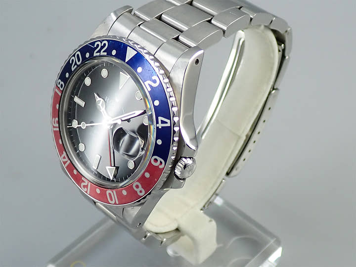 ロレックス GMTマスター Ref.16750 ステンレススチール ブラック文字盤 中古 15V6RWAP