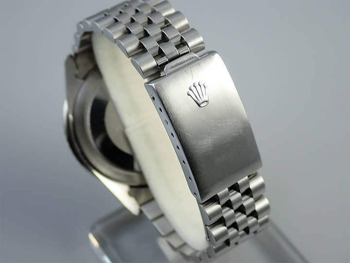 ロレックス GMTマスター Ref.1675 ステンレススチール ブラック文字盤 ジュビリーブレスレット 中古 90USKJJY