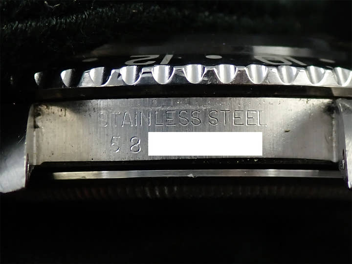 ロレックス GMTマスター Ref.1675 ステンレススチール ブラック文字盤 ジュビリーブレスレット 中古 90USKJJY