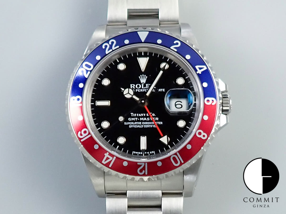 ロレックス GMTマスター Ref.16700 ステンレススチール ブラック文字盤 オイスターブレスレット