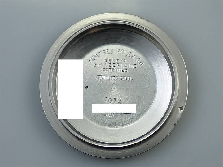 ロレックス GMTマスター Ref.1675 ステンレススチール ブラック文字盤 オイスターブレスレット