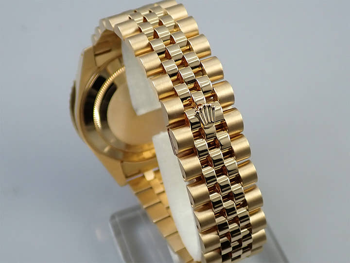 ロレックス GMTマスターII Ref.16718 イエローゴールド ブラウン文字盤 ジュビリーブレスレット 美品 6ULZYYUA