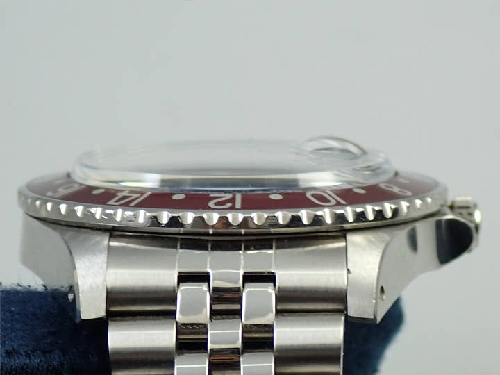 ロレックス GMTマスター Ref.16750 ステンレススチール ブラック文字盤 ジュビリーブレスレット 中古 HXF9TTAU