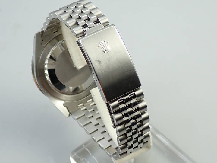ロレックス GMTマスター Ref.16750 ステンレススチール ブラック文字盤 ジュビリーブレスレット 中古 HXF9TTAU
