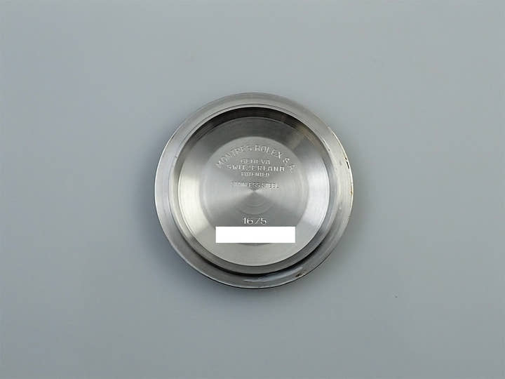 ロレックス GMTマスター Ref.1675 ステンレススチール ブラック文字盤 オイスターブレスレット