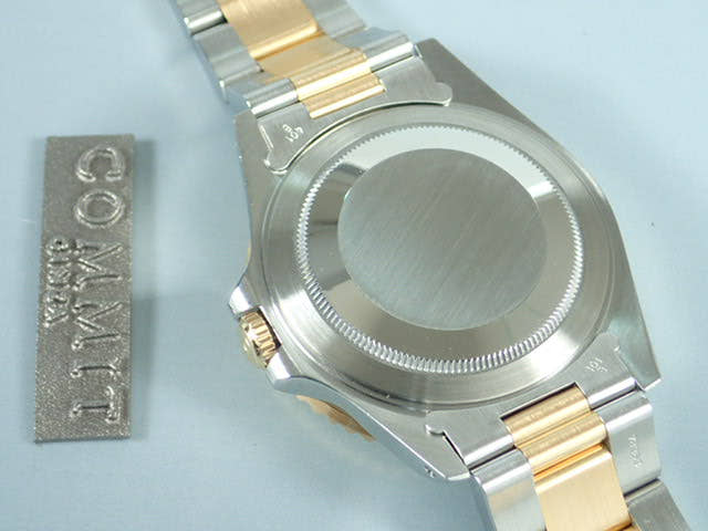 ロレックス GMTマスターII Ref.16713 ブラウン文字盤 中古 gmt-master-27 オイスターブレスレット