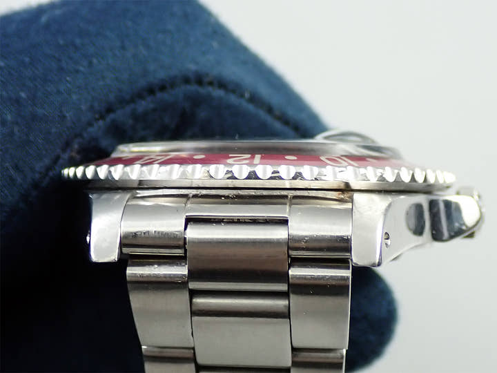 ロレックス GMTマスター Ref.1675 ステンレススチール ブラック文字盤 オイスターブレスレット