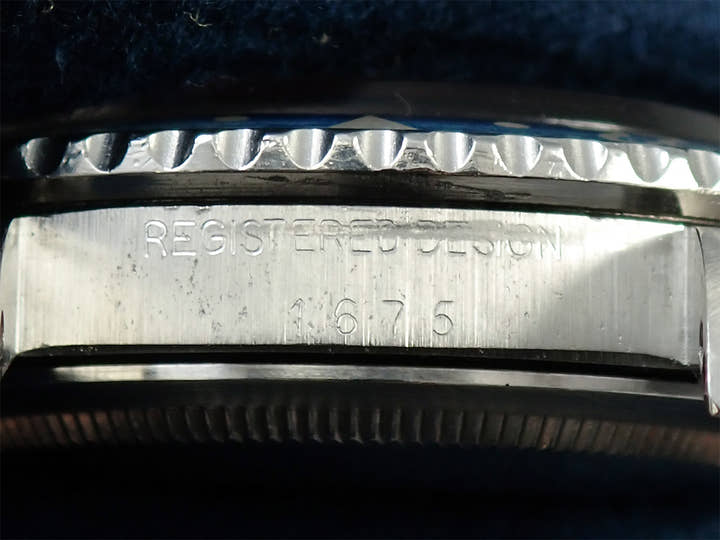 ロレックス GMTマスター Ref.1675 ステンレススチール ブラック文字盤 オイスターブレスレット