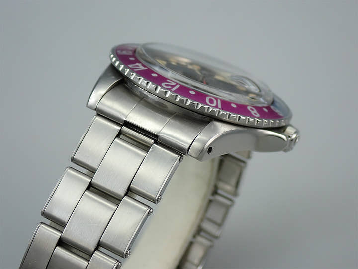 ロレックス GMTマスター Ref.1675M ステンレススチール ブラック文字盤 オイスターブレスレット