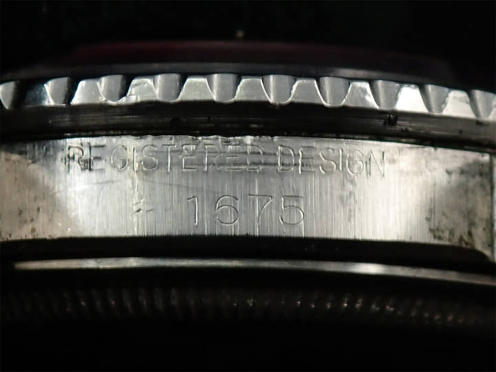 ロレックス GMTマスター Ref.1675M ステンレススチール ブラック文字盤 オイスターブレスレット